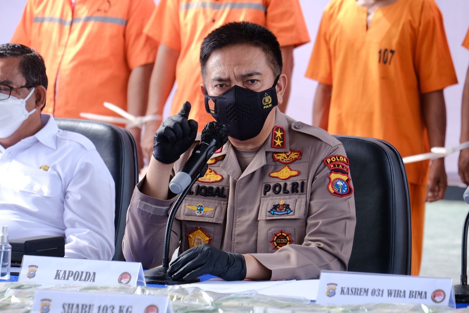 Minus Korporasi, 9 Pelaku Karhutla Ditahan Polda Riau